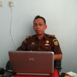 Kepala Seksi (Kasi) Pidana Umum (Pidum) kejaksaan Negeri Buton , Hamrullah. FOTO : LA ODE ALI