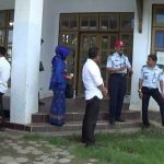 Pihak Kemenkumham Sultra Divisi Keimigrasian melakukan peninajaun remncana pembangunan kantor UPT Imigrasi Kolaka. FOTO : LAN