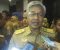 Gubernur Sulawesi Tenggara Dr. H. H. Nur Alam SE. M.Si saat memberikan keterangan pers. FOTO : BAIM. j