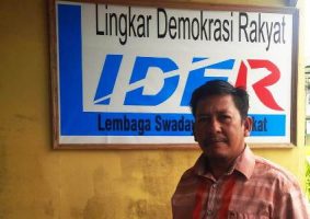 Ketua LSM Lider Sultra Herman syahruddin. FOTO : LAN