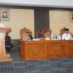 Anggota DPRD Diaula Sidang Paripurna DPRD Konsel. FOTO : MAHIDIN