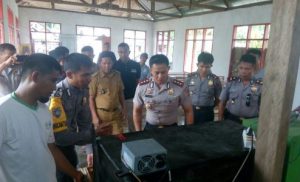 Kapolres Konsel Tinjau Mesin Penetas Telur Buatan Bhabinkantibmas