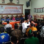 rapat pleno KPU jepara penetapan Bupati dan wakil bupati terpilih periode 2017-2022. FOTO : DSW