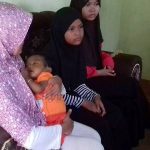 Bayi bersusia delapan Bulan Mikaila yang menderita penyakit Atresia Bilier atau penyumbatan saluran empedu membutuhkan biaya Rp. 1, 7 M untuk operasi transpalasi hati. FOTO : RAKHMAWATI