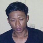 Tersangka Pencurian kendaraan motor yang di ciduk aparat Polres Kota Langsa. FOTO : ROBY SINAGA