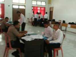 Animo Pendaftar Polisi di Muna Tahun 2017 Berkurang