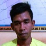 Tersangka pengedar narkoba jenis sabu yang diamankan Polres Aceh Timur. FOTO : ROBY SINAGA