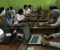 Peserta saat pelaksanaan Ujian nasional Berbasis komputer (UNBK)