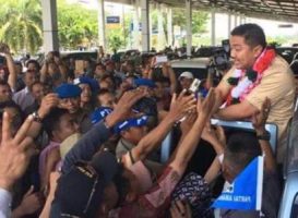 Ribuan Warga Kota Kendari Sambut ADP-Sul