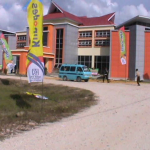 Gedung Sekolah keberbakatan Olahraga provinsi Sulawesi Tenggara masih minim sarana dan prasaranan Olahraga. FOTO : FT
