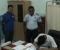 salah satu eserta UN yang melaksanan UN di dalam rutan karena yang bersangkuta tersangkut kasus hukum. FOTO : FT