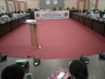 Sosialisasi Sapu bersi Pungutan Liar di ruang pola kantor Bupati Bantaeng. FOTO : SYAMSUDDIN
