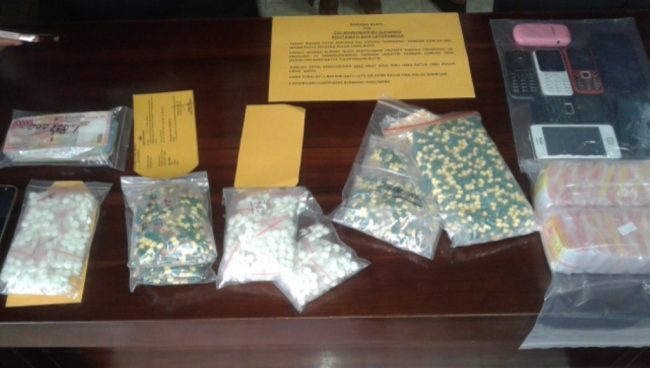 Polda Sultra Sita, Ribuan Butir Obat