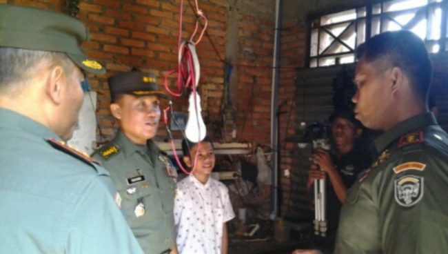 Kolonel Inf Sugiono Aspresliasi Listrik Pohon Temuan Naufal
