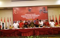 PDIP Gelar Pemaparan Visi Misi, 4 Balon Gubernur Sultra Tidak Hadir