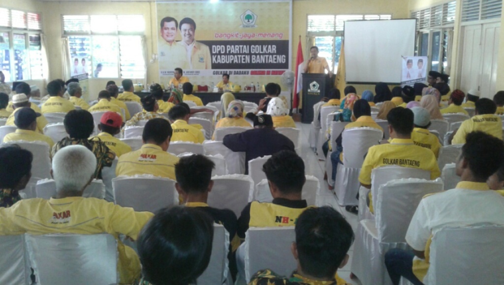 Nurdin Halid Intents di Bantaeng
