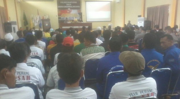 Polres Bantaeng Apel Pengucapan Ikrar Pengamanan Pilkada Damai