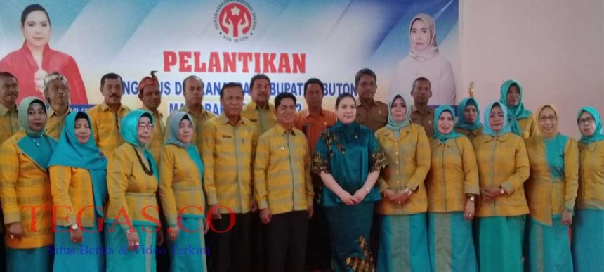 Lantik Pengurus Dekranasda Buton, Ini Harapan Agista Ariyani Ali Mazi