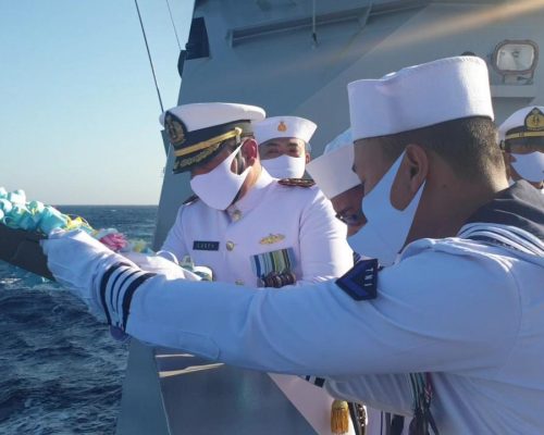 Peringatan hari darma samudera di laut Mediterania