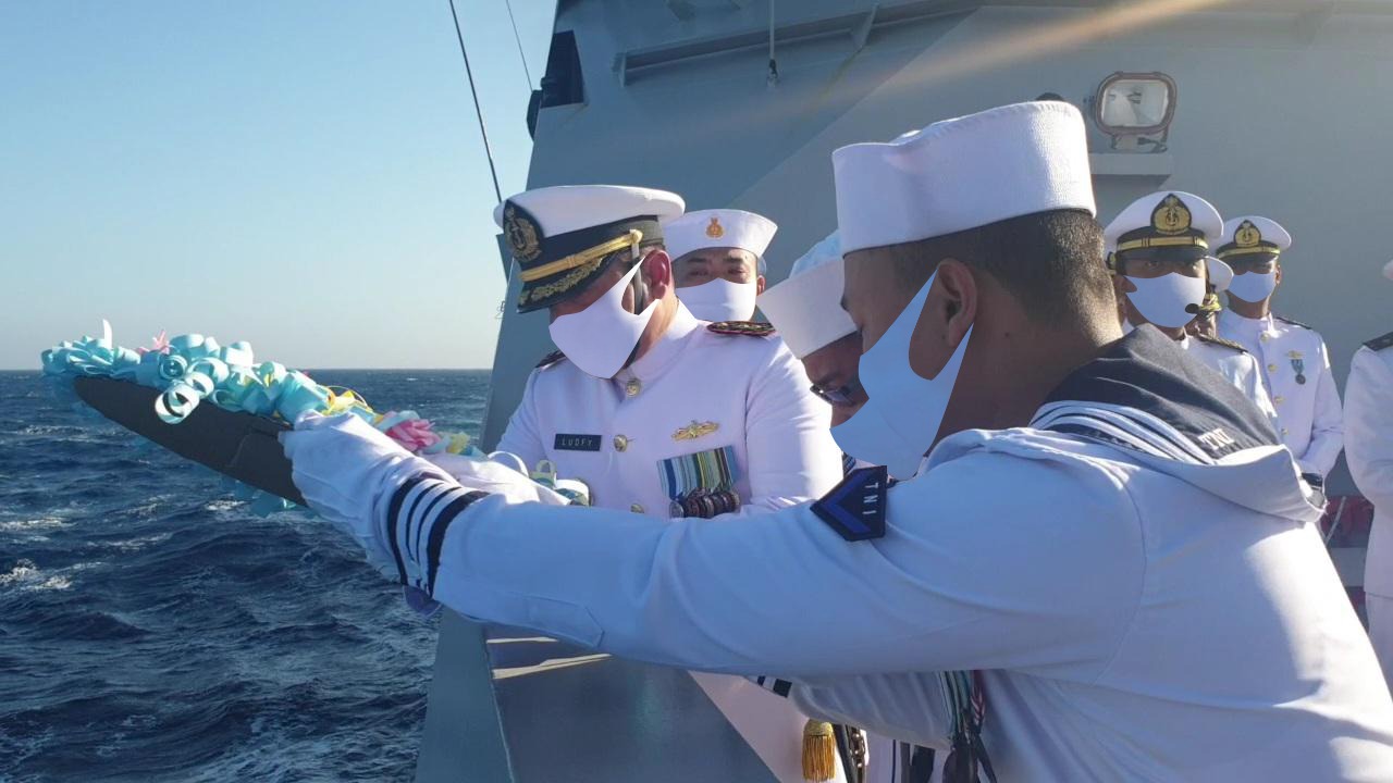 Peringatan hari darma samudera di laut Mediterania