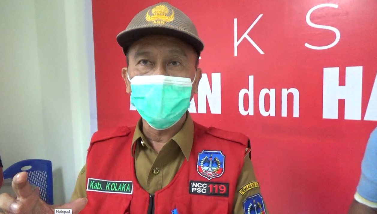 Kepala bidang Pelayanan & SDK Dinas Kesehatan Kabupaten Kolaka dr. Azis Amin