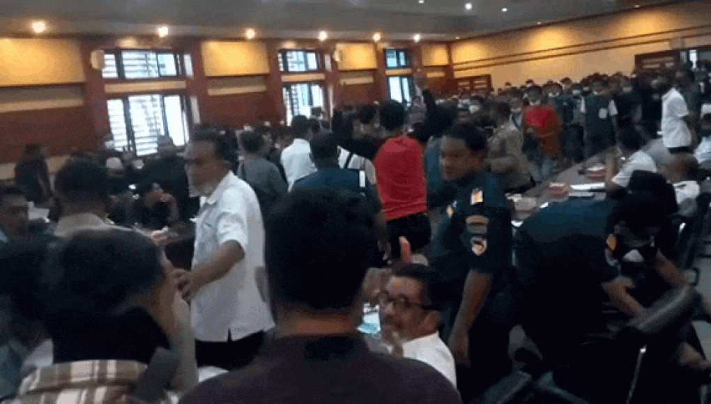Buruh Ricuh di DPRD Sultra, Penyebaran Covid-19 Berpotensi