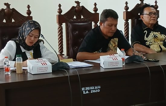 Komisi II DPRD Gelar Rapat dengan Mitra OPD Lingkup Pemprov Sultra