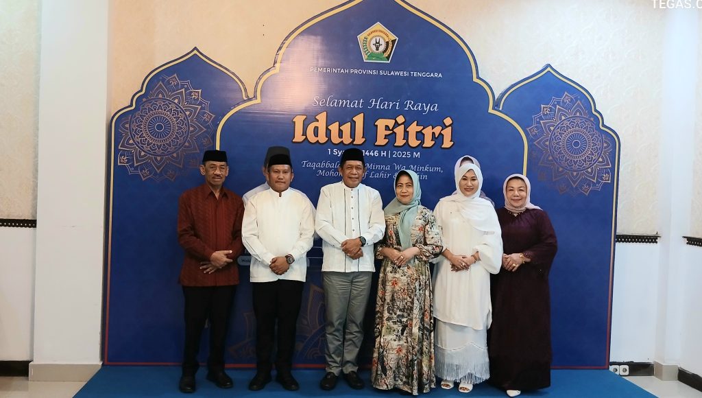 Wagub Sultra Halalbihalal dan Silaturahmi Tingkatkan Koordinasi Pembangunan Daerah