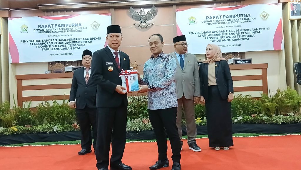 Pemprov Sultra Raih Opini WTP dengan Penekanan dari BPK RI