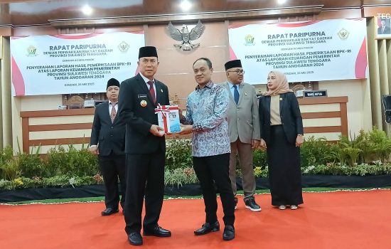 Pemprov Sultra Raih Opini WTP dengan Penekanan dari BPK RI