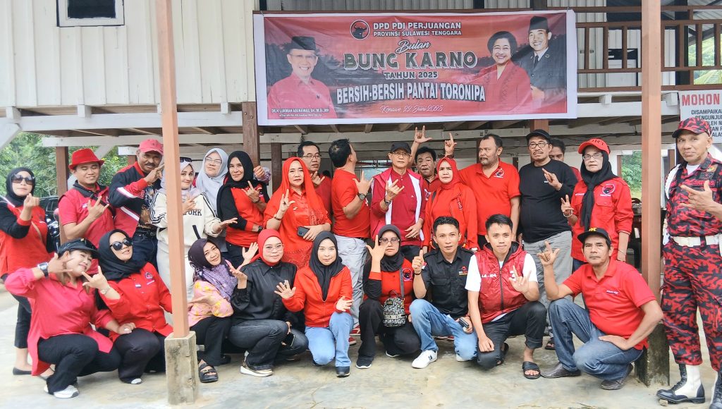 DPD dan DPC PDI Perjuangan se Sultra Gelar Bulan Bung Karno