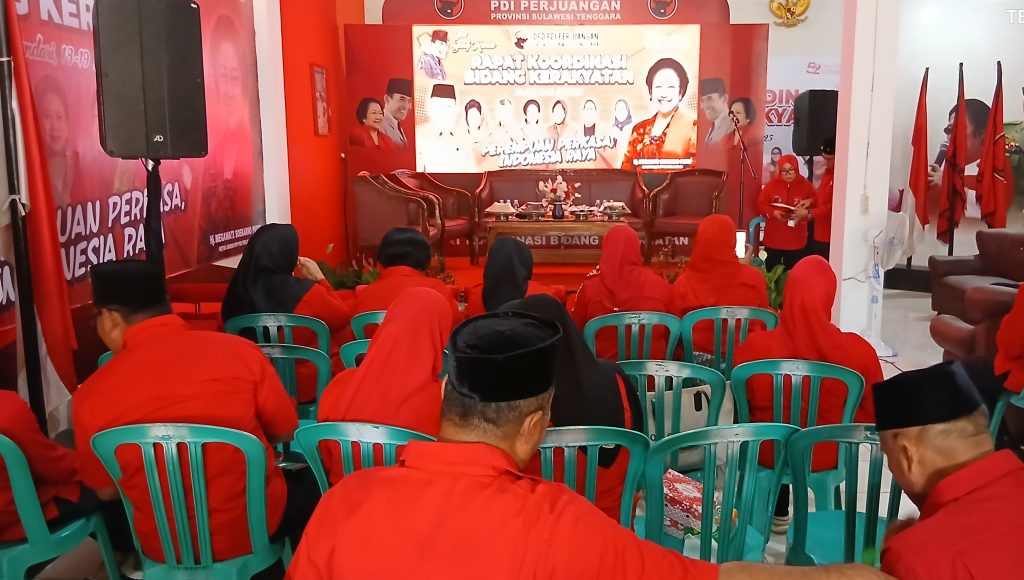 PDI Perjuangan Gelar Rakorbid Kerakyatan di Sultra, Perkuat Komitmen Bersama Masyarakat