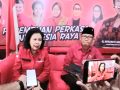 Dra. Hj. S.B. Wiryanti Sukamdani, tokoh DPP PDI Perjuangan Bidang Pariwisata (Kiri) Ketua DPD PDI - P Sulawesi Tenggara, Dr. Lukman Abunawas (Kanan) Foto: MAS'UD