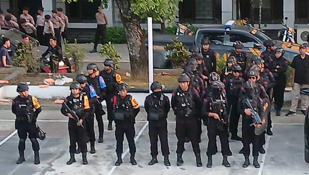 Kapolda Sultra Kedepankan Pendekatan Persuasif dalam Pengamanan Unjuk Rasa