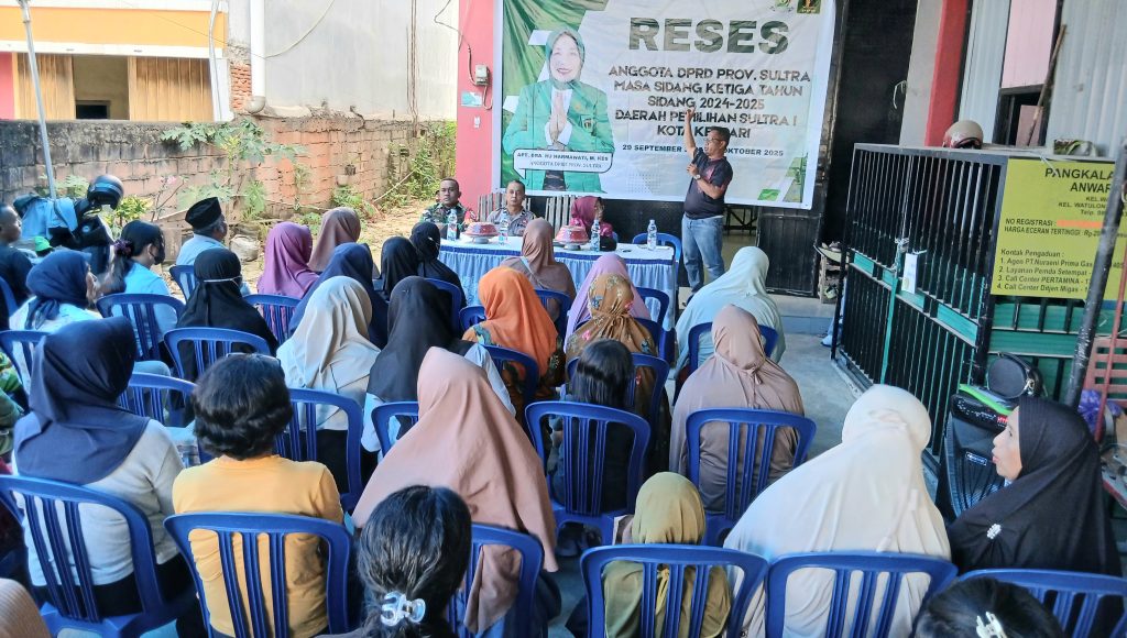 Anggota DPRD Sultra Gelar Reses di Watulondo, Normalisasi Kali Jadi Aspirasi Prioritas