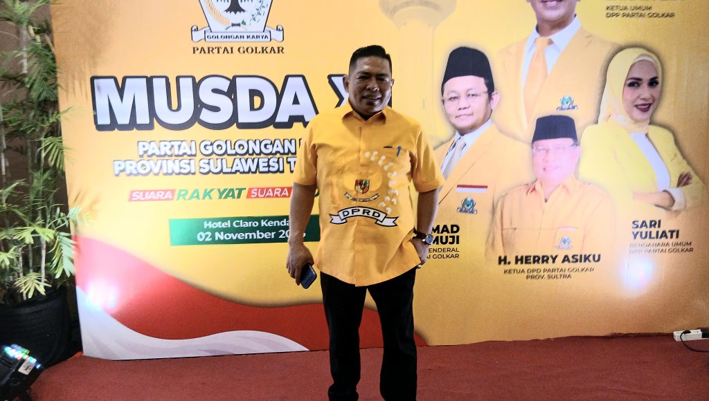 Golkar Sultra Gelar Musda XI: Calon Ketua DPD I Mengarah Aklamasi