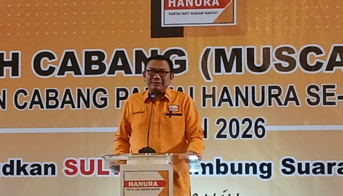 Muscab IV Serentak Hanura Sultra: Fajar Ishak Serukan Wujudkan Sultra Lumbung Suara