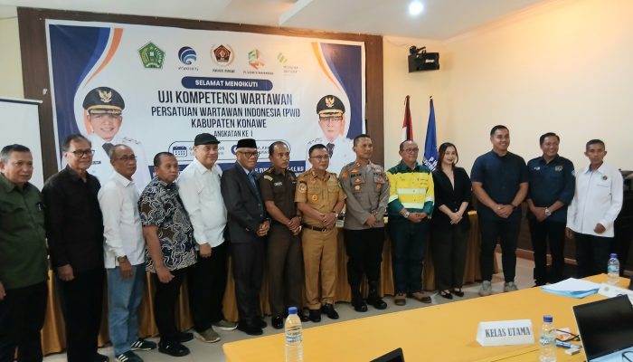 Menguji Kompetensi Wartawan Angkatan Pertama, Ini Kata Wabup Konawe