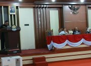 DPRD Sultra Gelar Paripurna Pandangan Umum Fraksi Terhadap Raperda Pertanggungjawaban APBD 2025 Gubernur Sultra