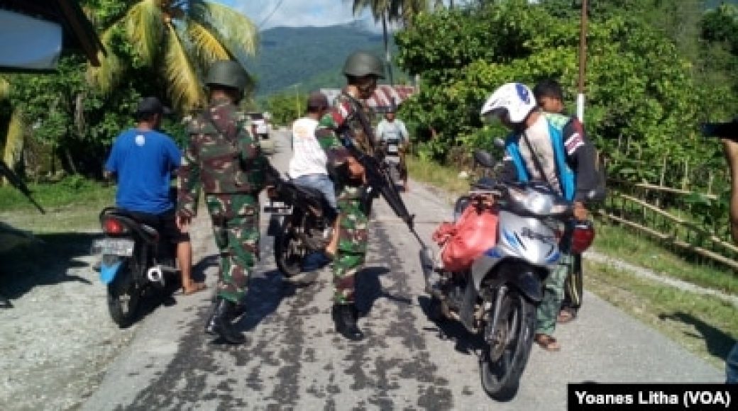 Kontak Tembak di Poso, Dua Teroris Tewas, 1 Prajurit TNI Gugur