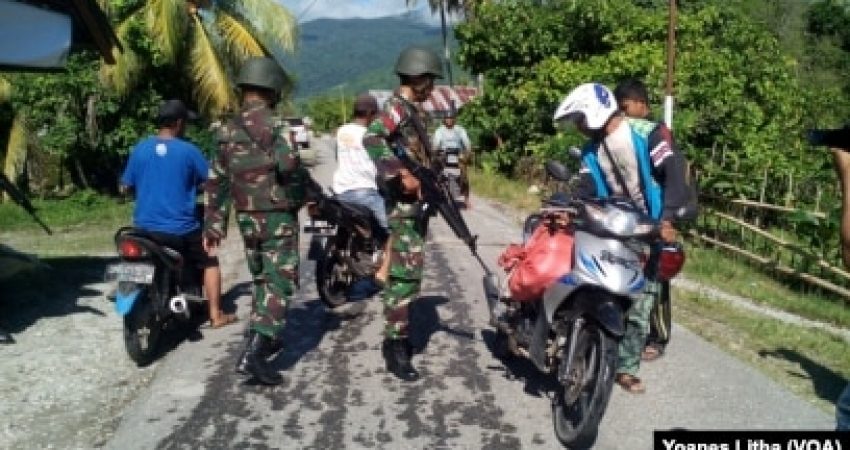Kontak Tembak di Poso, Dua Teroris Tewas, 1 Prajurit TNI Gugur