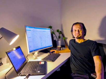 Sonny Rafiq, seorang insinyur telekomunikasi selular. (Foto: Dok Pribadi)
