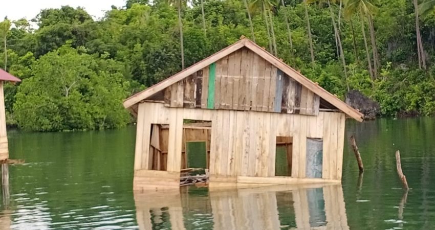 Satu Buah Rumah Hancur Akibat Angin Kencang di Konkep