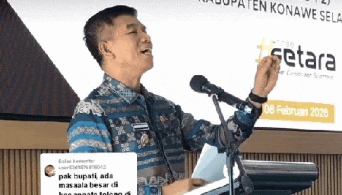 JPLK Sultra: Keberpihakan Terselubung Bupati Konsel Bentuk Politik " Cari Aman "
