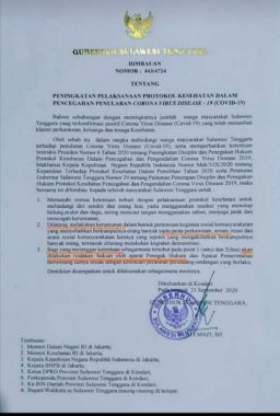 Mencermati Imbauan Gubernur Sultra Larangan Berkumpul dan Pesta Pernikahan Adik Agista Aryani