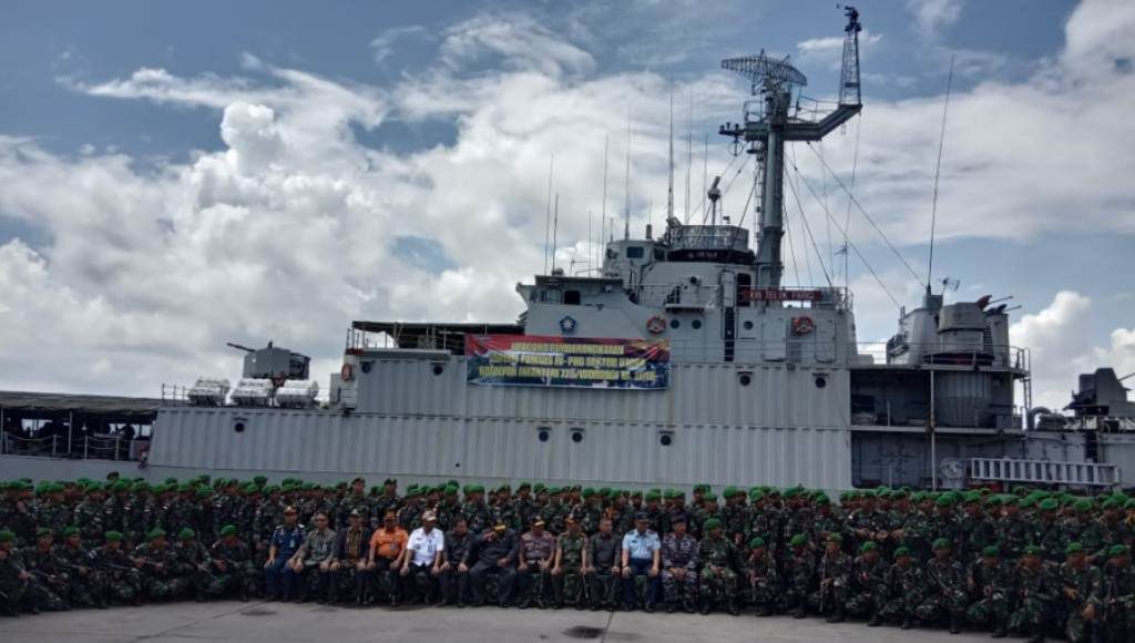 450 personil TNI &ndash; AD Yonif 725 Woroagi ke Papua