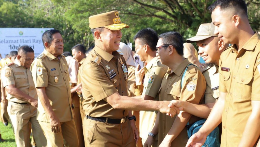Apel Perdana Pacsa Libur Lebaran, Gubernur Tekankan Pentingnya Disiplin