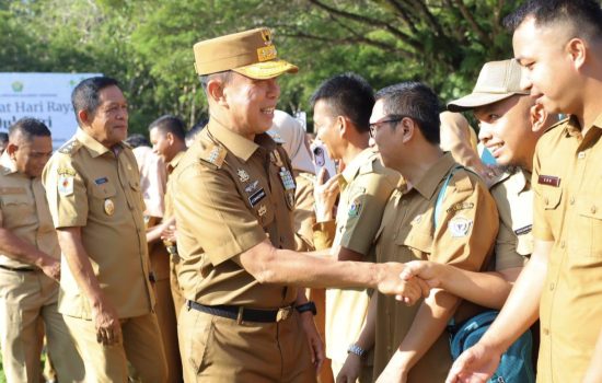 Apel Perdana Pacsa Libur Lebaran, Gubernur Tekankan Pentingnya Disiplin