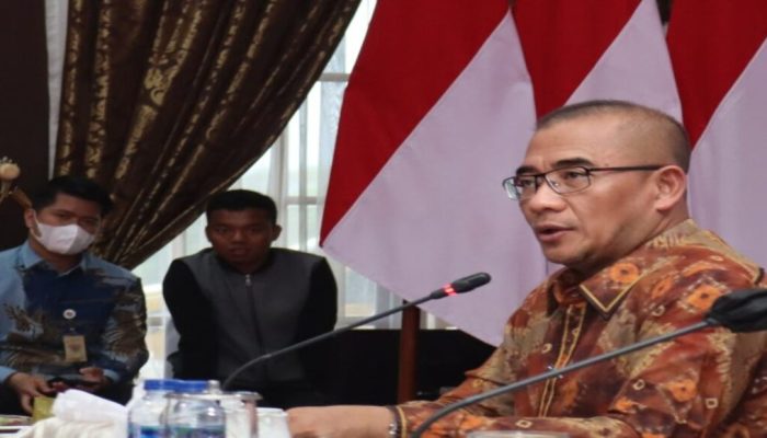 Gubernur Sultra Rapat Bersama KPU Bahas Pemilu 2024