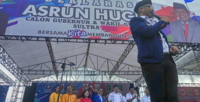 Deklarasi Asrun-Hugua, Pasha Ungu Hopnotis Ribuan Relawan